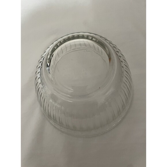 Pyrex Glass 7401-S Clear Mixing Bowl Ribbed 3 cups Kitchen Glassware - Picture 6 of 7